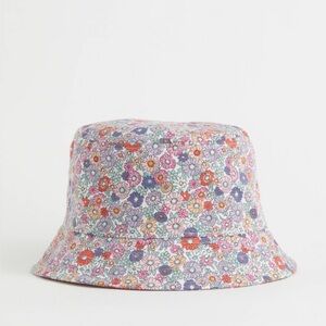 Floral Kids Bucket Hat H&M Sz 4-6